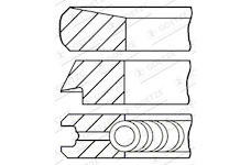 Sada pistnich krouzku GOETZE ENGINE 08-112700-00