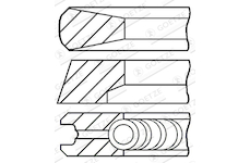 Sada pistnich krouzku GOETZE ENGINE 08-115800-00