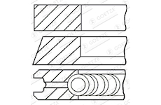 Sada pistnich krouzku GOETZE ENGINE 08-120100-00