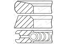 Sada pístních kroužků GOETZE ENGINE 08-123700-00