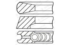 Sada pistnich krouzku GOETZE ENGINE 08-127700-00