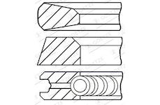 Sada pistnich krouzku GOETZE ENGINE 08-142500-00