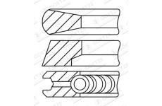Sada pistnich krouzku GOETZE ENGINE 08-176000-10