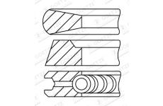Sada pistnich krouzku GOETZE ENGINE 08-178200-10