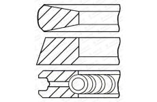 Sada pistnich krouzku GOETZE ENGINE 08-181100-00