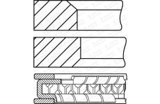 Sada pístních kroužků GOETZE ENGINE 08-207400-10