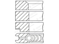 Sada pistnich krouzku GOETZE ENGINE 08-207500-00