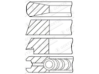 Sada pistnich krouzku GOETZE ENGINE 08-207800-30