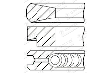 Sada pistnich krouzku GOETZE ENGINE 08-244500-00