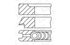 Sada pístních kroužků GOETZE ENGINE 08-287800-10