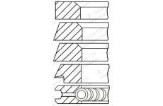 Sada pistnich krouzku GOETZE ENGINE 08-315200-00
