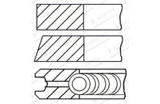 Sada pístních kroužků GOETZE ENGINE 08-325800-00