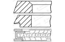 Sada pistnich krouzku GOETZE ENGINE 08-390200-00