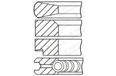 Sada pistnich krouzku GOETZE ENGINE 08-420100-00