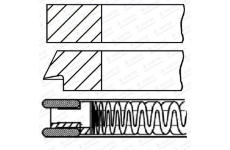 Sada pistnich krouzku GOETZE ENGINE 08-424407-00