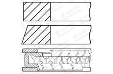 Sada pístních kroužků GOETZE ENGINE 08-426707-00