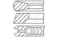 Sada pistnich krouzku GOETZE ENGINE 08-427000-00