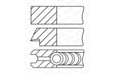 Sada pístních kroužků GOETZE ENGINE 08-432200-10