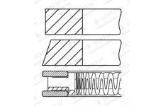 Sada pistnich krouzku GOETZE ENGINE 08-433907-00