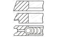 Sada piestnych krúżkov GOETZE ENGINE 08-434800-00