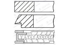 Sada pístních kroužků GOETZE ENGINE 08-440000-00
