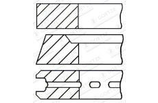 Sada pistnich krouzku GOETZE ENGINE 08-520107-00