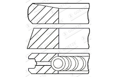 Sada pistnich krouzku GOETZE ENGINE 08-526800-00