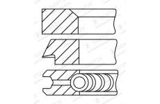 Sada pístních kroužků GOETZE ENGINE 08-704400-10