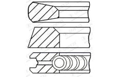 Sada pistnich krouzku GOETZE ENGINE 08-740900-00