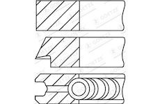 Sada pistnich krouzku GOETZE ENGINE 08-781900-10