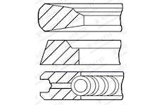 Sada pistnich krouzku GOETZE ENGINE 08-960800-00