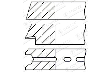 Sada pistnich krouzku GOETZE ENGINE 08-990700-00