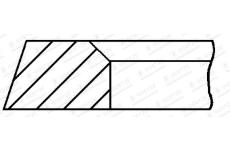 Pistni krouzek GOETZE ENGINE 1.5mm 005IF P GOE13