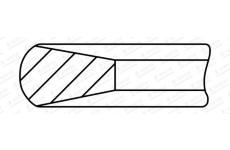 Pistni krouzek GOETZE ENGINE 1.9mm 008 CK P ST