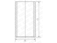 Válcové pouzdro GOETZE ENGINE 14-014120-00