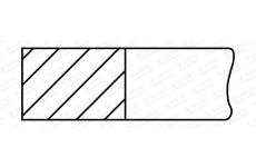 Pistni krouzek GOETZE ENGINE 2.0mm 001 CR IKA