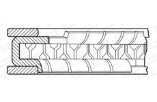 Pístní kroužek GOETZE ENGINE 2.0mm 712 NT ST