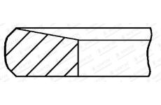 Pístní kroužek GOETZE ENGINE 2.5mm 007 NT ST