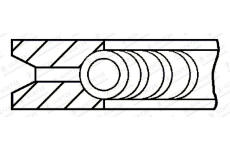 Pistni krouzek GOETZE ENGINE 2.5mm 236 P GOE12