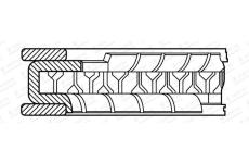 Pistni krouzek GOETZE ENGINE 2.5mm 712 CR FE ST