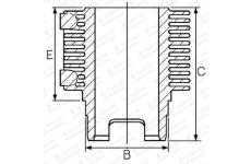 Vložený válec GOETZE ENGINE 21207602DL STD