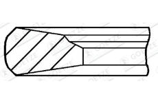 Pistni krouzek GOETZE ENGINE 3.175mm 008IW KV1