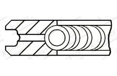 Pistni krouzek GOETZE ENGINE 3.465mm 231 CR P GOE13