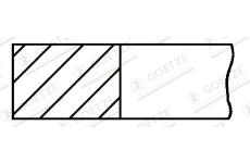 Pistni krouzek GOETZE ENGINE 3.5mm 001 CK KV1