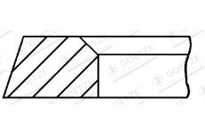 Pistni krouzek GOETZE ENGINE 3.5mm 005IF GOE13