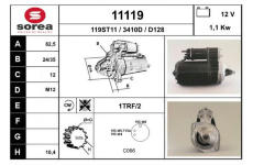 Startér EAI 11119