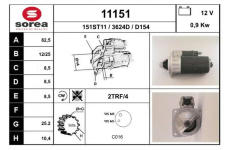 Startér EAI 11151