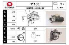 Startér EAI 11153