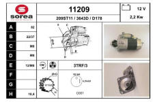 Startér EAI 11209