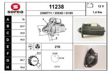 Startér EAI 11238